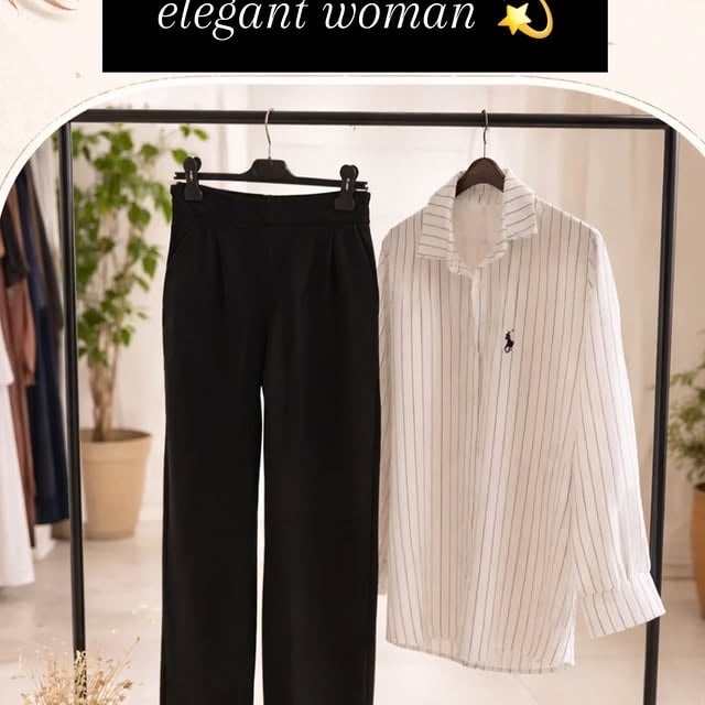 Photo by نور ستايل-ام الفحم on April 07, 2026. May be an image of sleepwear, top and text 