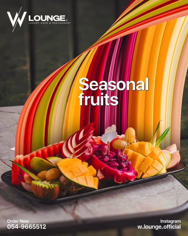 Seasonal Fruits 🍓🥭