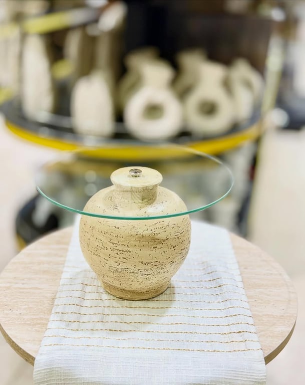 ضيافة العيد غير مع طقم الحجر الفخم