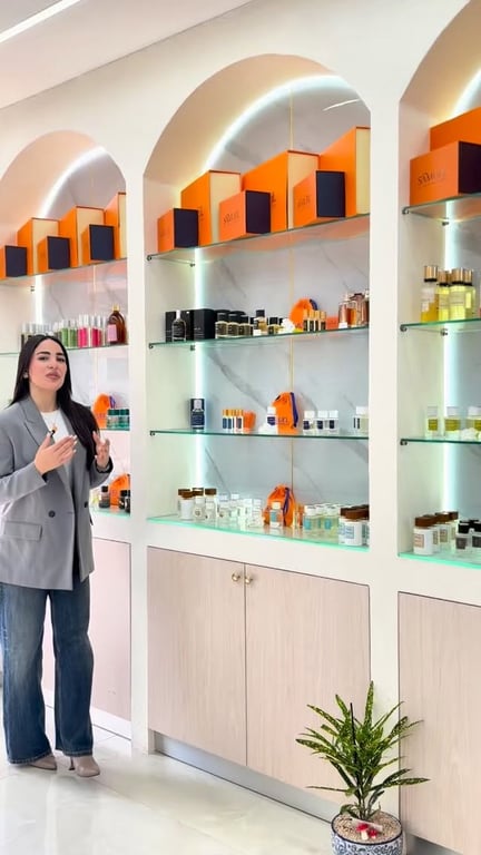 عشان تتميز بحضورك اختار عطورك من SAMUEL🌟 ثبات ،، قوة ،، نعومة .. انثوية او رجالية ريحتك ه