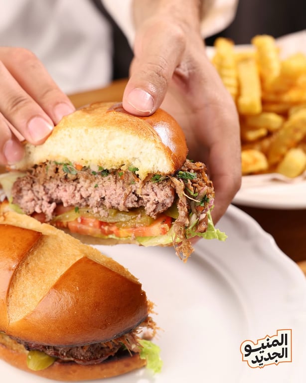 الشكل يحكي 😋🍔