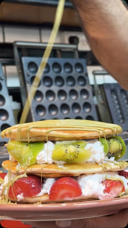 الألوان لحالها بتحكي في ماستك اناناس🥝🍫