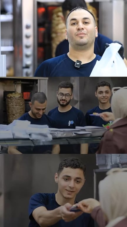 إحنا مش مطعم وبس إحنا ناس منكم وفيكم ولأنه وجعنا واحد وحزننا واحد حبينا نكون شمعة صغيرة تن