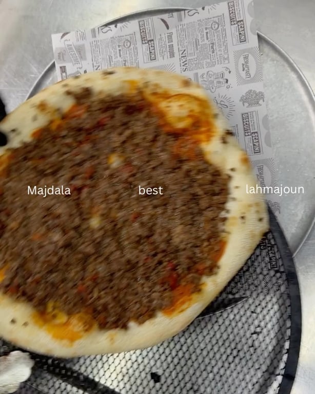 The best Lahmajoun is in Majdala