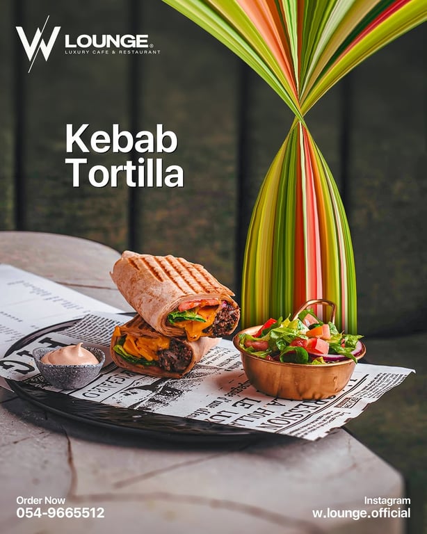Kebab Tortilla