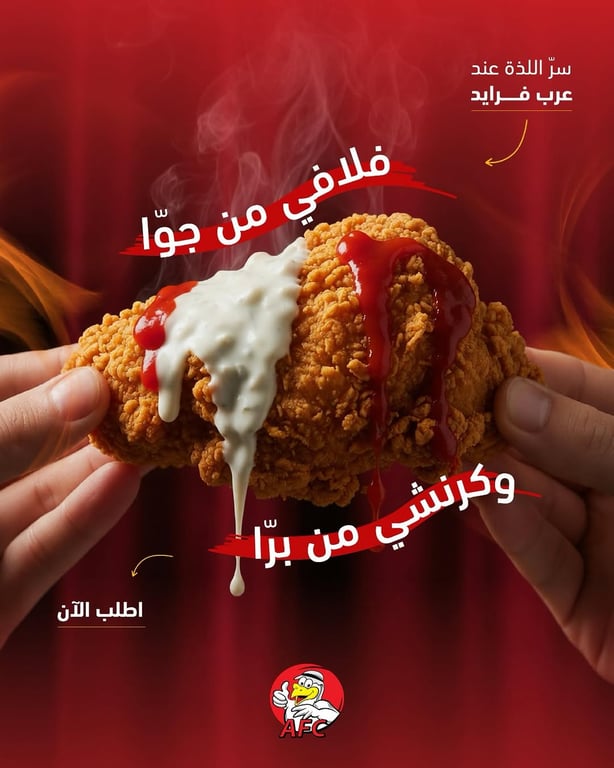 لو بتحب القرمشة الصح والطعم اللي يذوب بالفم 😍🍗