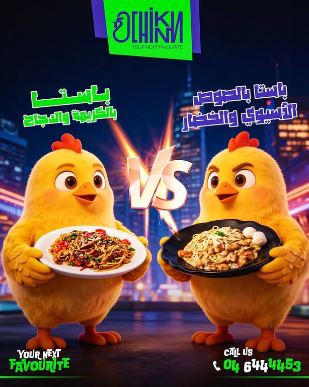 Photo by Chikinn Restaurant on March 13, 2026. May be a cartoon of ‎chicken, poster and ‎t