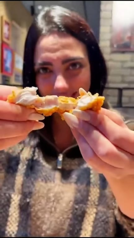 🍗 مش أي قرمشة... هاي قرمشة بتسمعها من آخر الشارع!