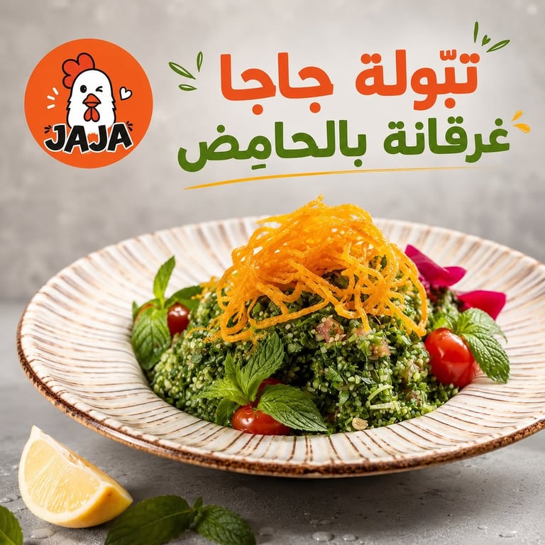 أمااا شوو تبّولة عند جاجا! 🔥