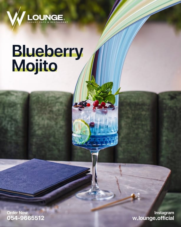 Blueberry Mojito 🫐🍹